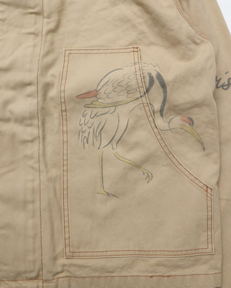 Work of Art Kendai / DUCK JACKET AGED WASH