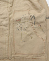 Work of Art Kendai /  DUCK JACKET AGED WASH