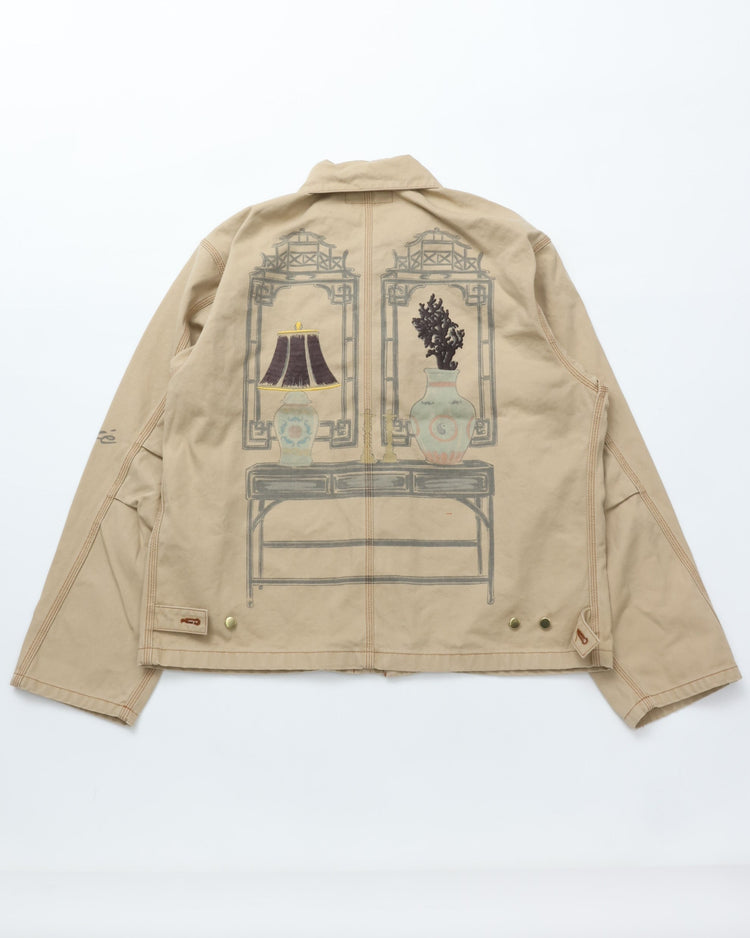 Work of Art Kendai / DUCK JACKET AGED WASH