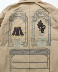Work of Art Kendai / DUCK JACKET AGED WASH
