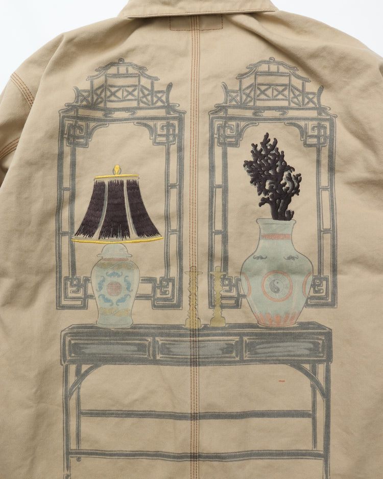 Work of Art Kendai / DUCK JACKET AGED WASH