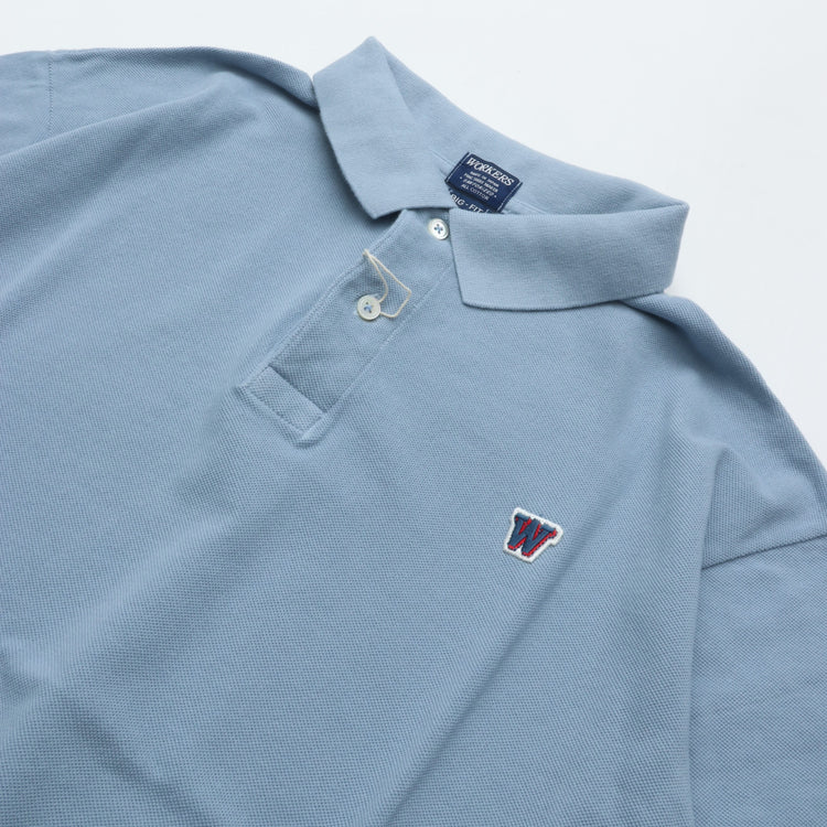 WORKERS  BIG Fit Polo, Numa Blue