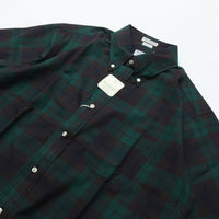 WORKERS  Modified Short Sleeve BD, India Madras, Blackwatch