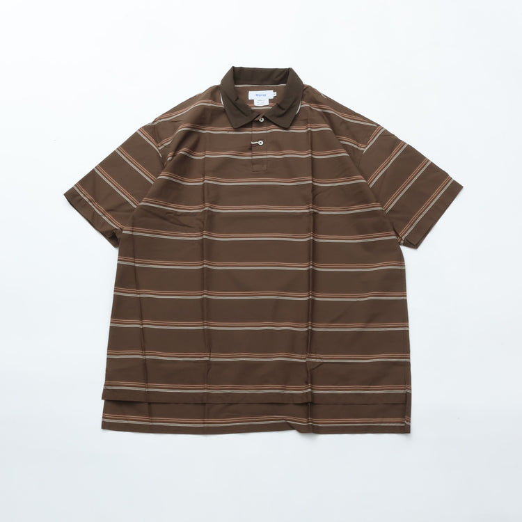 Riprap  POLO SHAPED SH L/S (COTTON POPLIN STRIPE)