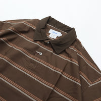Riprap  POLO SHAPED SH L/S (COTTON POPLIN STRIPE)