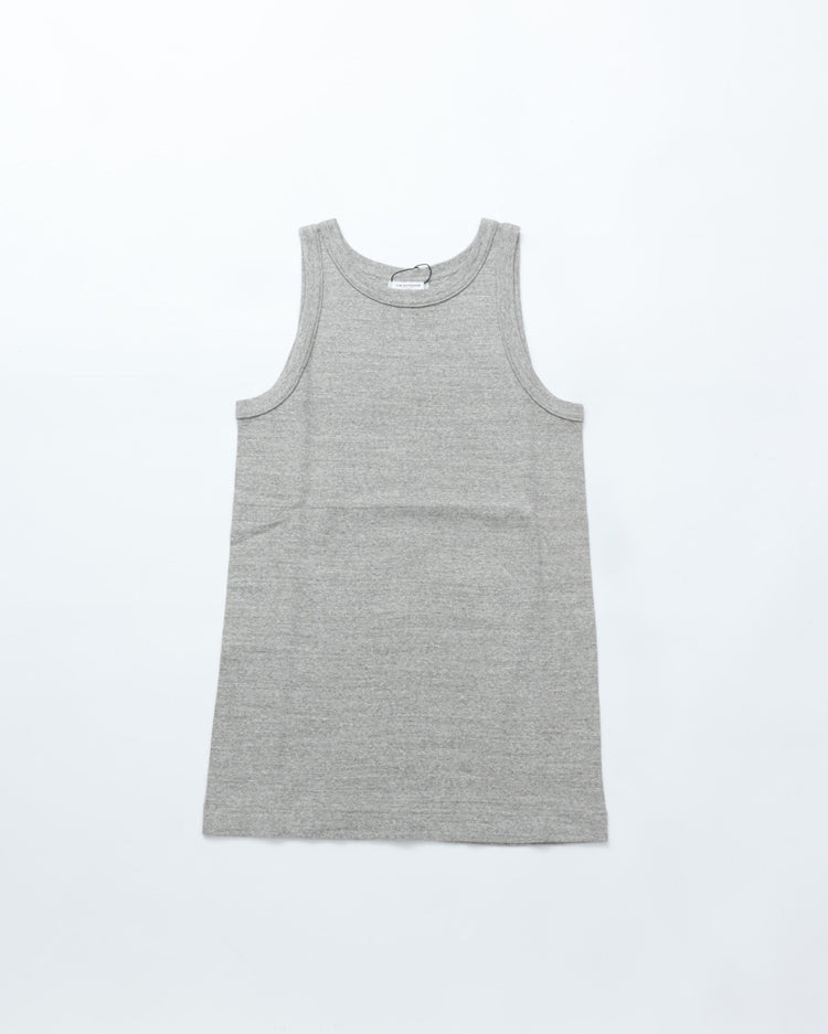 THE SHINZONE / CIRCULAR RIB TANKTOP 06 GRAY