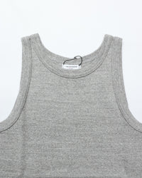 THE SHINZONE / CIRCULAR RIB TANKTOP 06 GRAY
