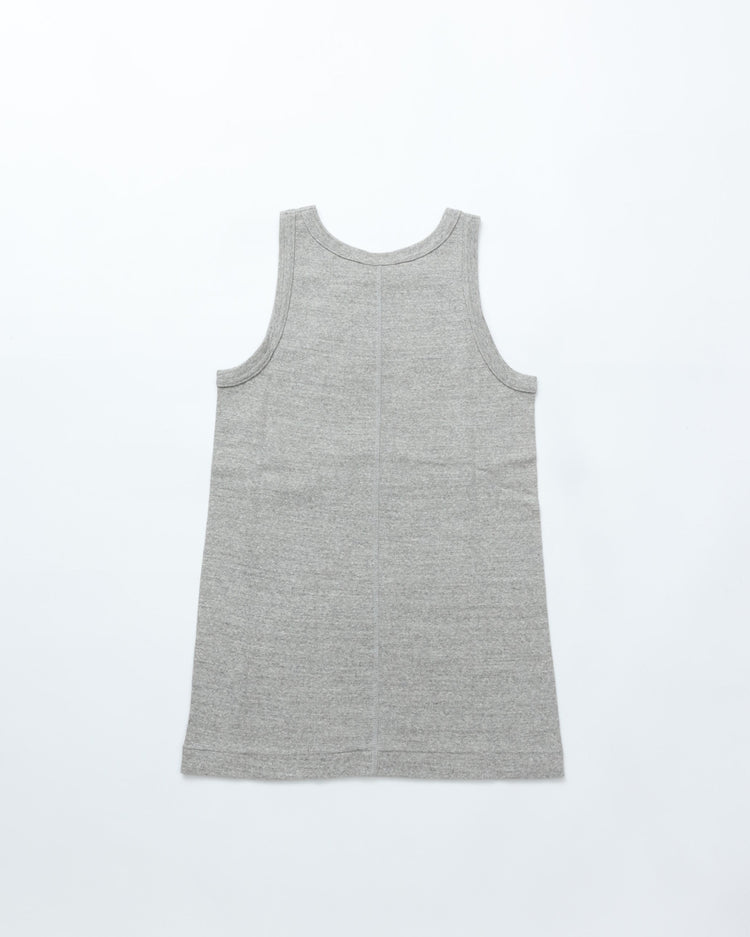 THE SHINZONE / CIRCULAR RIB TANKTOP 06 GRAY