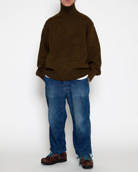 THE CORONA UTILITY KEYHOLE KN002 - KeyHole・NAVY TURTLE / Melange Khaki Green KN002-26-03