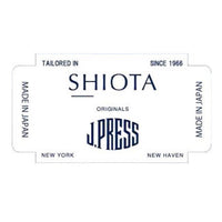 J.PRESS*SHIOTA / PIPED STEM1TUCK