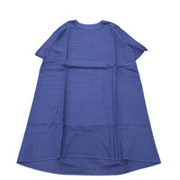 maillot / linen rich back tuck half sleeve shirt-OP