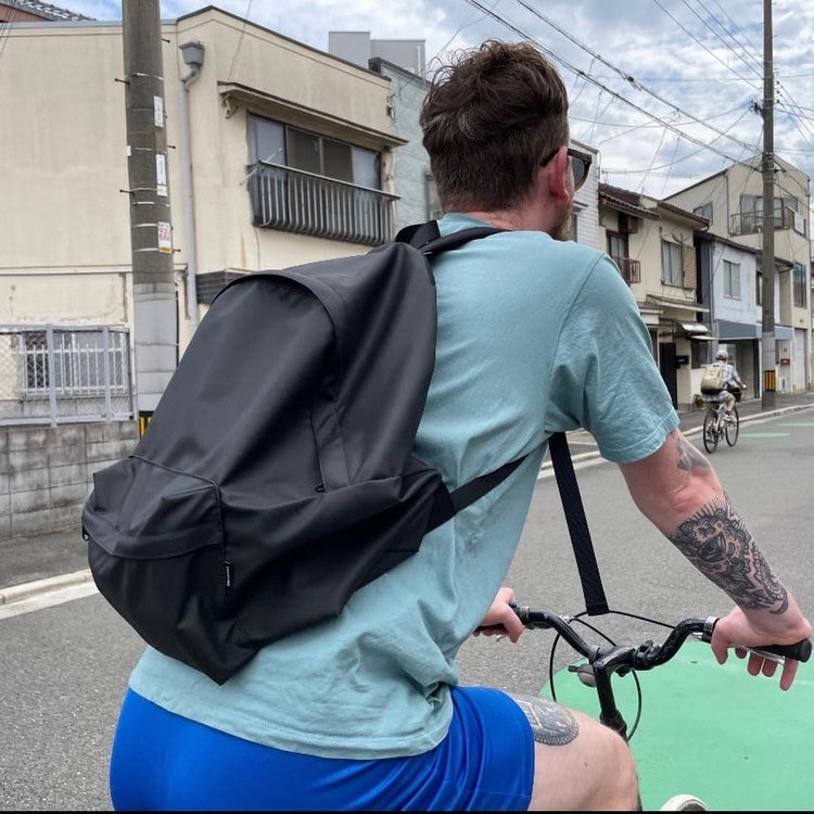 PACKING/ BACKPACK  PA-001 MAT BLACK