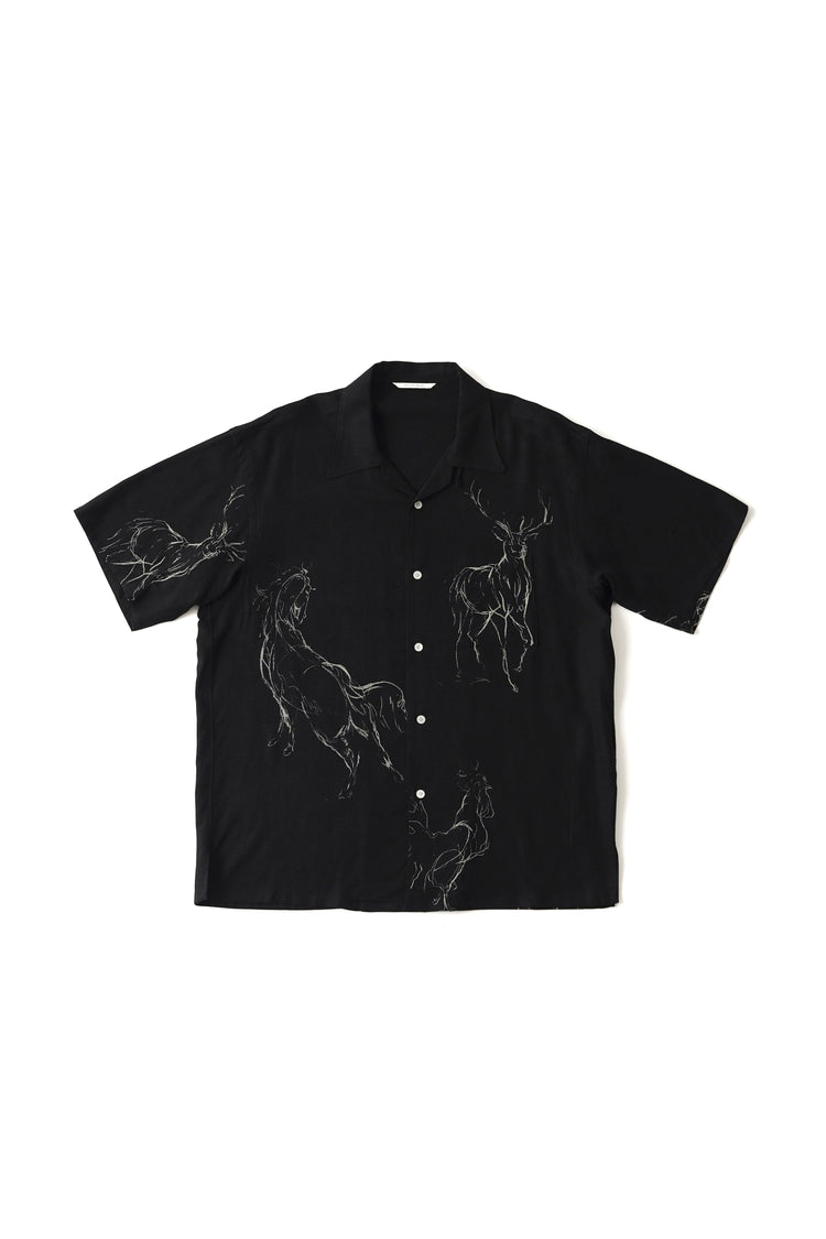 OLD JOE BRAND   TOP NOTCH UNIFORM SHIRTS (Long-Sleeve) 261OJ-SH06 PIN STRIPE