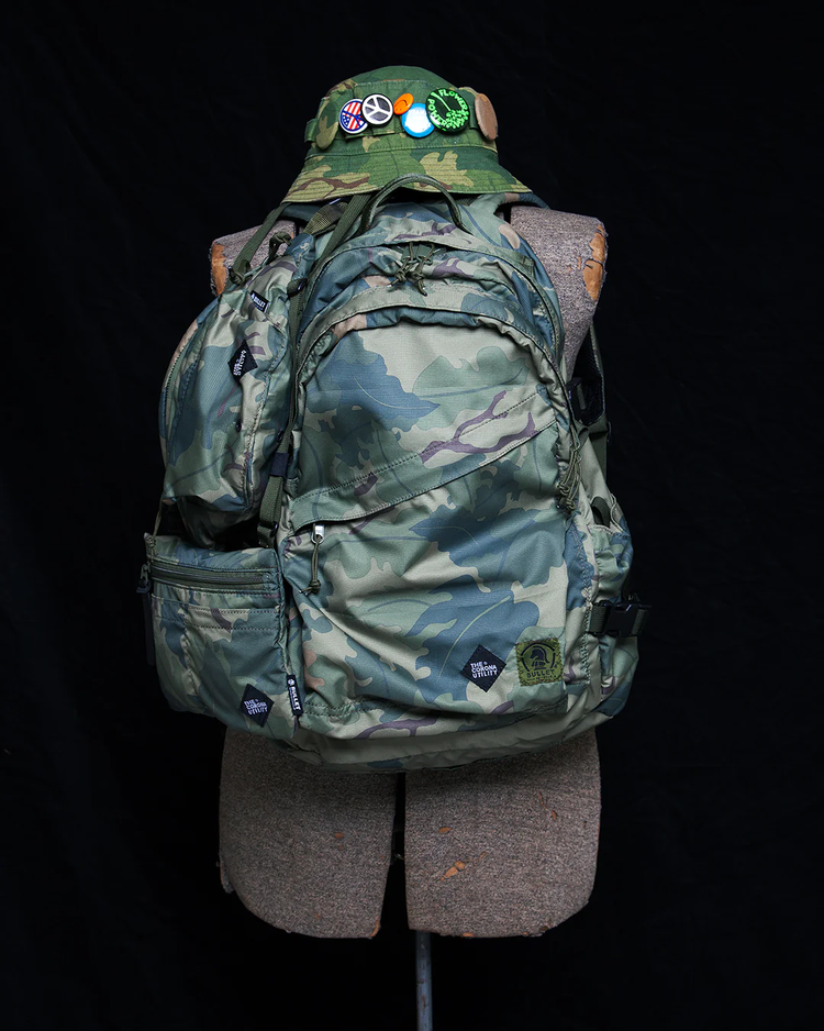 THE CORONA UTILITY BALLISTICS × CORONA CB001 UTILITY A-3 PACK Mitchell Pattern Camo