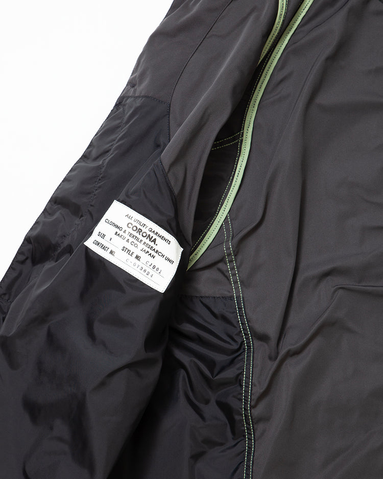 THE CORONA UTILITY CJ001 - CORONA・GAME JACKET / Charcoal Gray