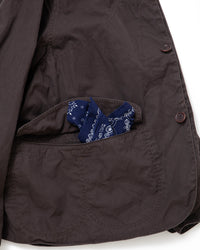 THE CORONA UTILITY CJ001 - CORONA・GAME JACKET / Chocolate Brown w/ Bio-wash CJ001-26-06-M