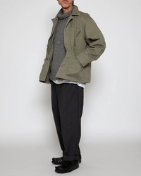 THE CORONA UTILITY CSJ005 - N-3 JUMPER / Light OG w/ Bio-wash