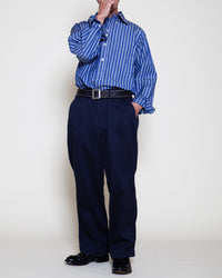 FATIGUE SLACKS FP015 UTILITY NAVY SLACKS Indigo w Bio-wash