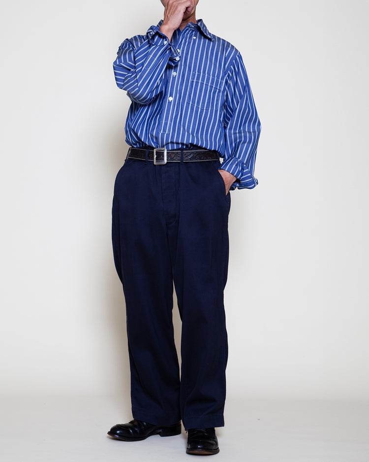 FATIGUE SLACKS FP015 UTILITY NAVY SLACKS Indigo w Bio-wash