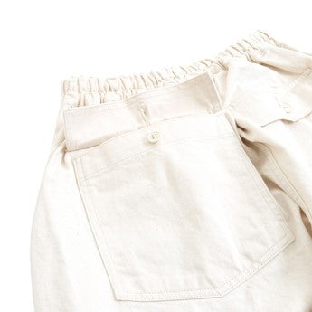 Ordinary fits / JAMES PANTS DENIM WHITE