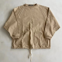 HAVERSACK / Heavy Dry Jersey Raglan Long T-Shirt BEIGE