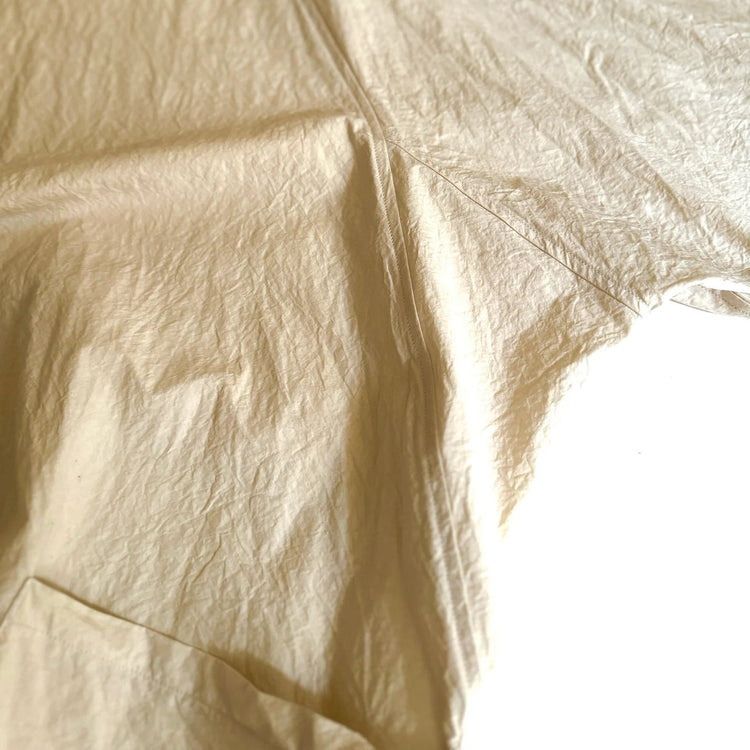 HAVERSACK / C/Lタイプライター クルーネック 半袖ラグランシャツ BLACK