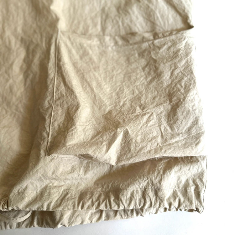 HAVERSACK / C/Lタイプライター クルーネック 半袖ラグランシャツ BLACK