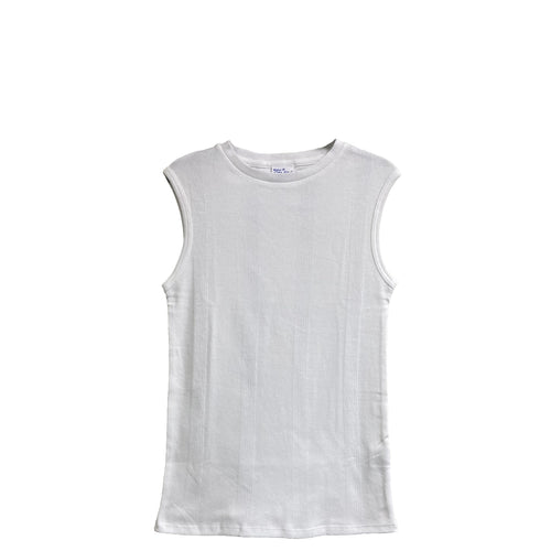 Miller/ PANEL RIB CREW NECK Tank top