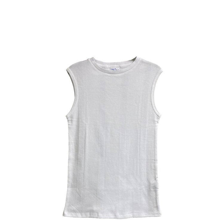 Miller/ PANEL RIB CREW NECK Tank top 