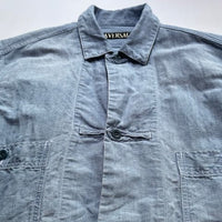 HAVERSACK / Dungaree work short-sleeved shirt
