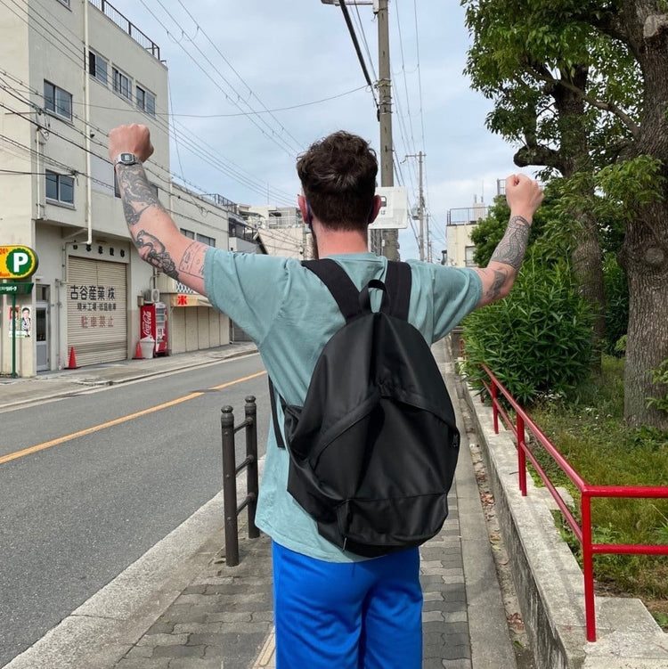 PACKING/ BACKPACK  PA-001 MAT BLACK