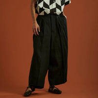 HAVERSACK / High-waisted 2-pleat wide-leg pants