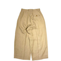 HAVERSACK / High-waisted 2-pleat wide-leg pants
