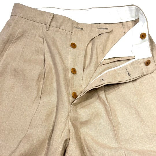 HAVERSACK / High-waisted 2-pleat wide-leg pants