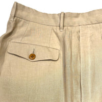 HAVERSACK / High-waisted 2-pleat wide-leg pants