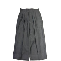HAVERSACK / High-waisted 2-pleat wide-leg pants