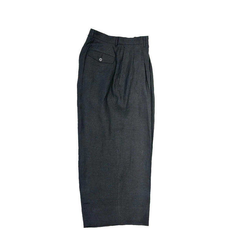 HAVERSACK / High-waisted 2-pleat wide-leg pants