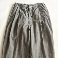 HAVERSACK / Back Satin Easy Wide Pants