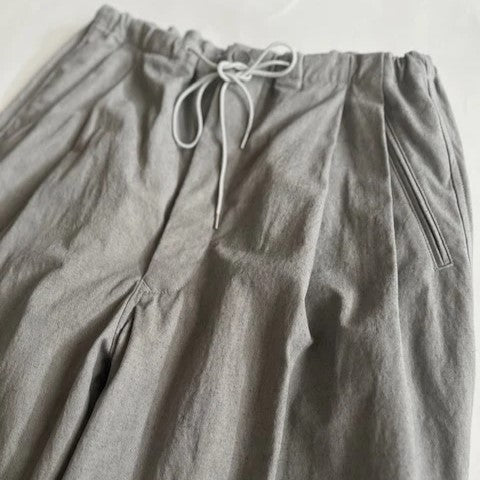 HAVERSACK / Back Satin Easy Wide Pants