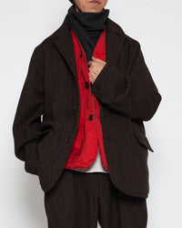 THE CORONA UTILITY CJ003 - SHERRY・TRAVELER'S SPORTS COAT / Melange Brown CJ003-26-06