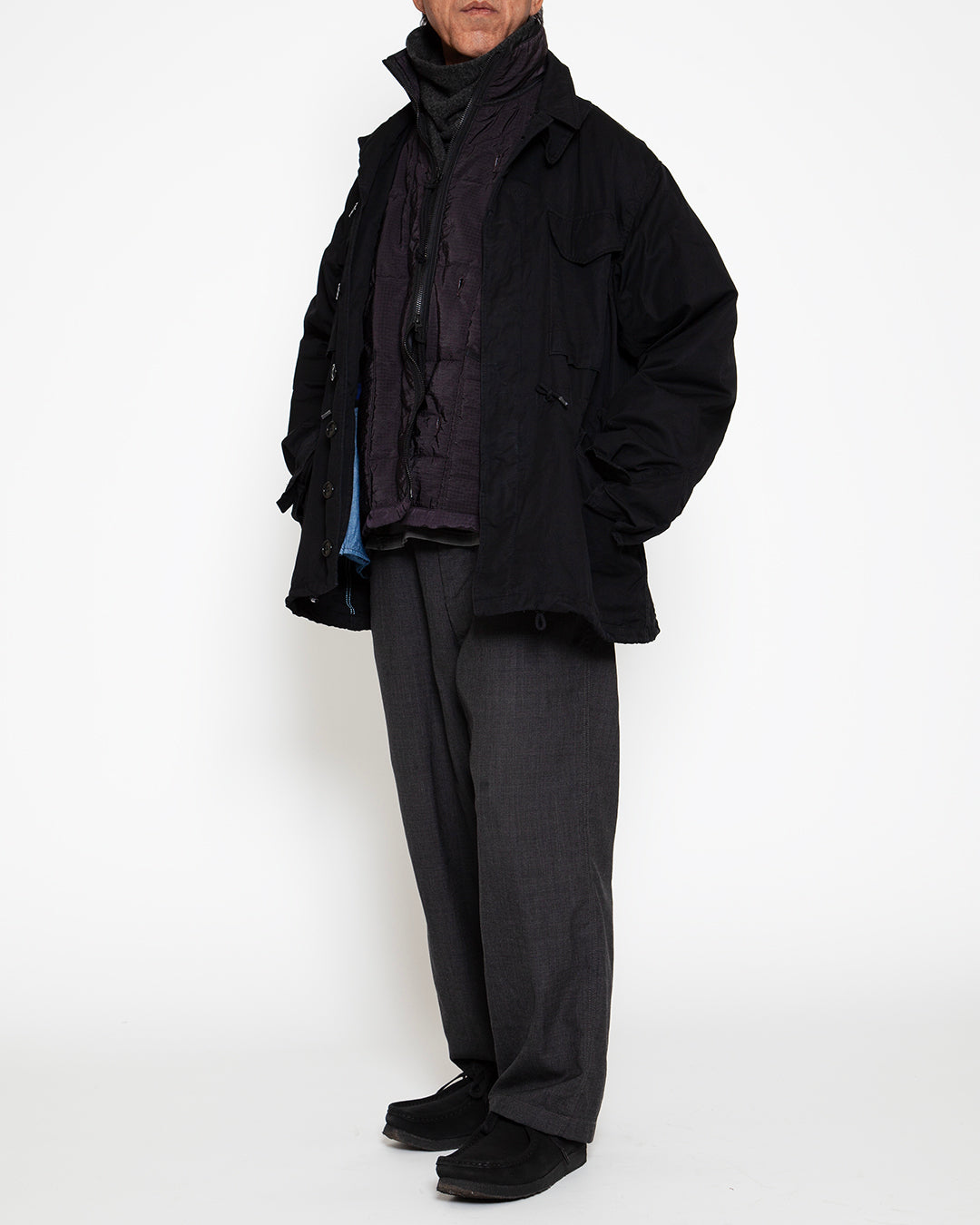 THE CORONA UTILITY CJ073 - M-43 FIELD JACKET BLACK – CASDAY