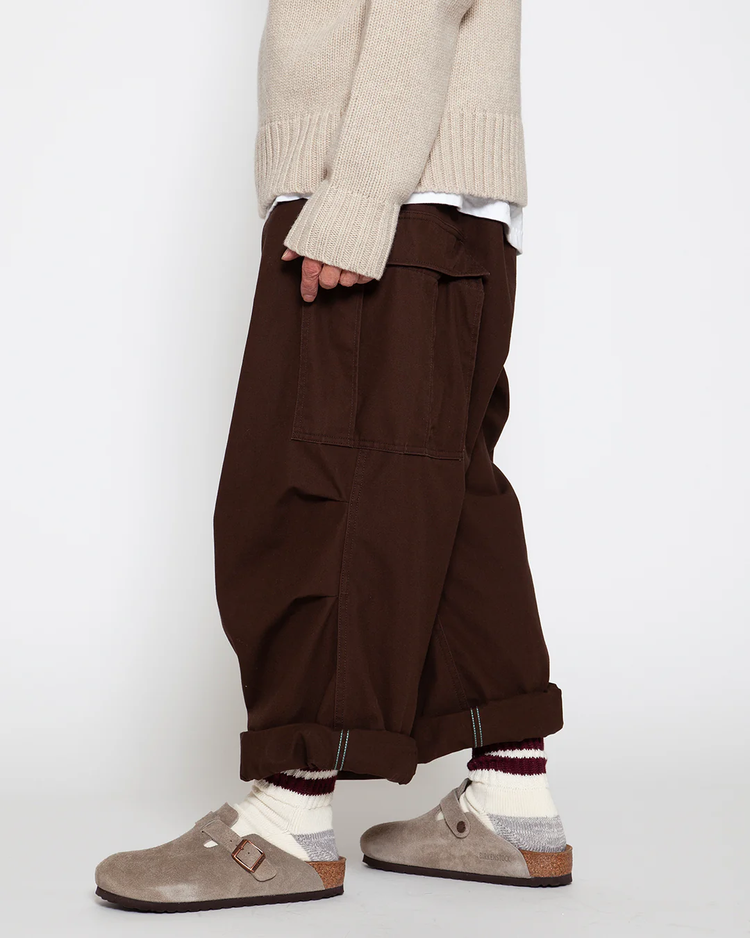FATIGUE SLACKS FP023・M-51 OVER SLACKS Brown