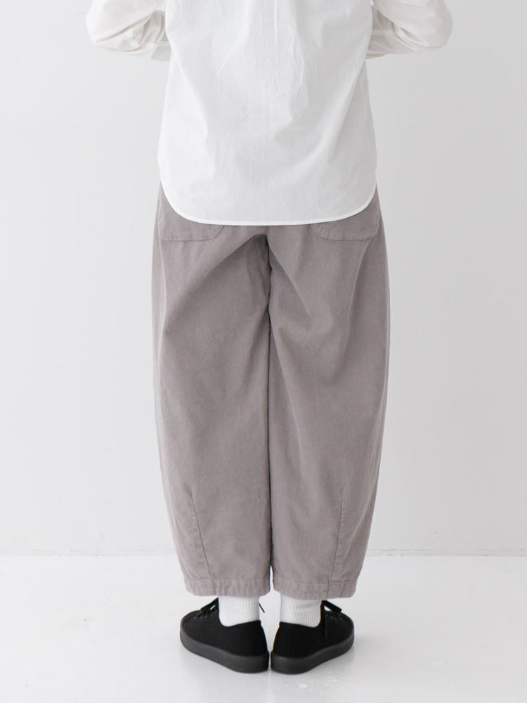 RINEN 16/1 144 Welcorduroy Oval Pants R47703 10 Black