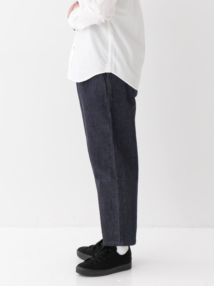RINEN 10oz Knot Indigo Denim Tapered Pants R47709 05 Navy