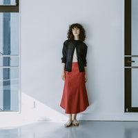 MEYAME / FRONT &amp; BACK LACE PULLOVER NAVY