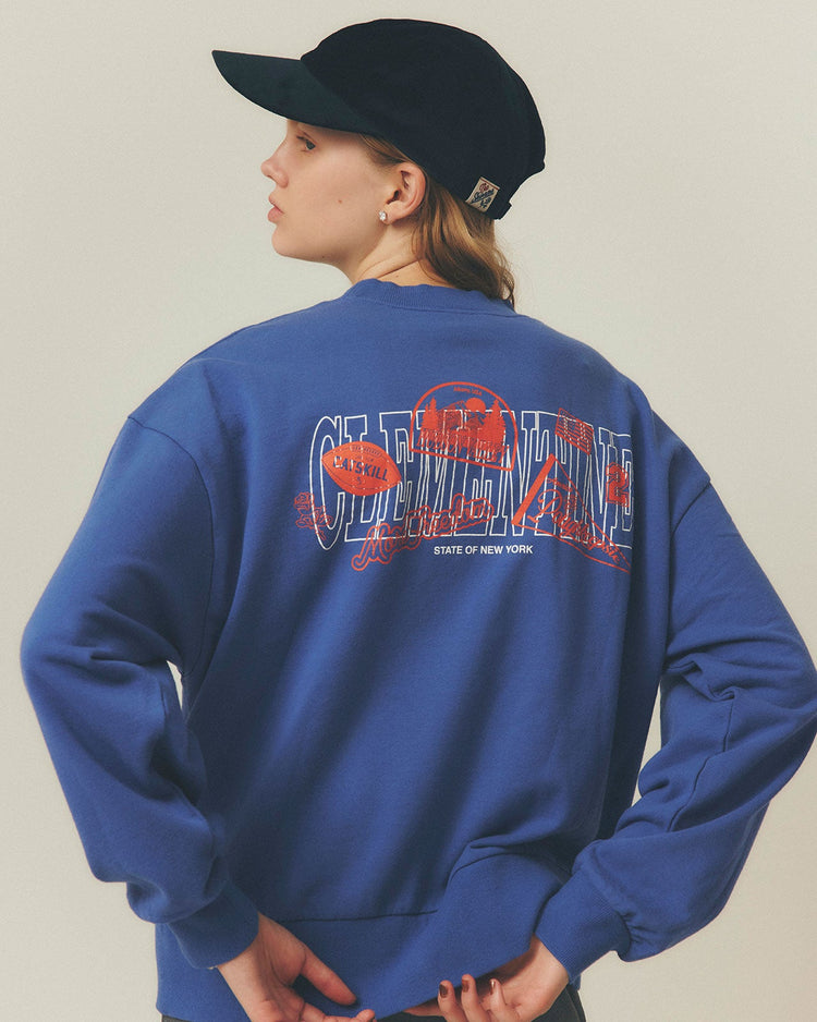 THE SHINZONE  CLEMENTINE SWEATSHIRT 85 NAVY