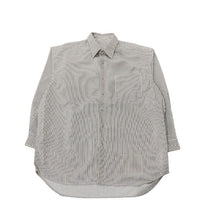 BURLAP OUTFITTER/ L/S BBSHIRT STRIPE WHT/CHARCOAL