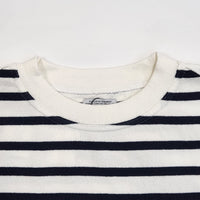 Yonetomi  / WAVE COTTON BASQUE KNIT PULLOVER (CREW NECK)