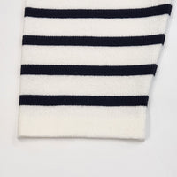 Yonetomi  / WAVE COTTON BASQUE KNIT PULLOVER (MOCK NECK)