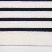 Yonetomi  / WAVE COTTON BASQUE KNIT PULLOVER (MOCK NECK)